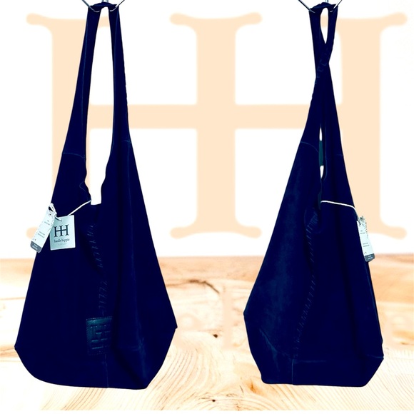 Haute Hippie Handbags - NWT Haute Hippie 100% Suede Hobo Bag
